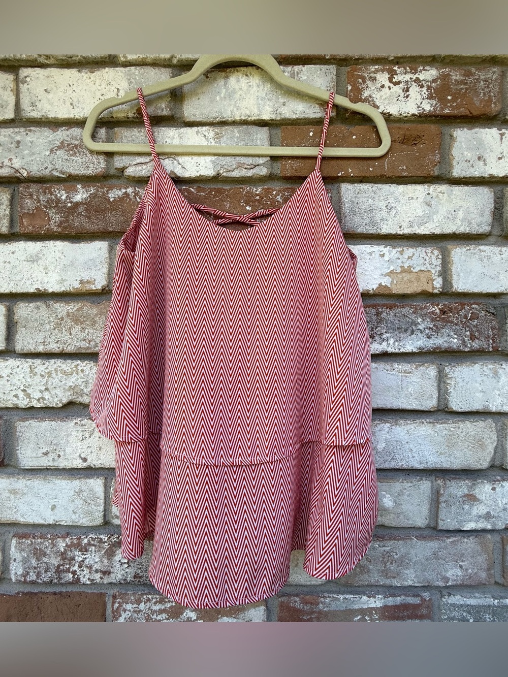 MIAMI Strappy Tiered Tank Top